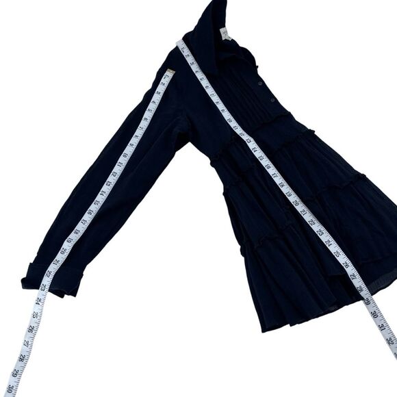 Ralph Lauren Denim & Supply Ralph Lauren Tiered Guaze Tunic Size M Festival - Picture 7 of 10